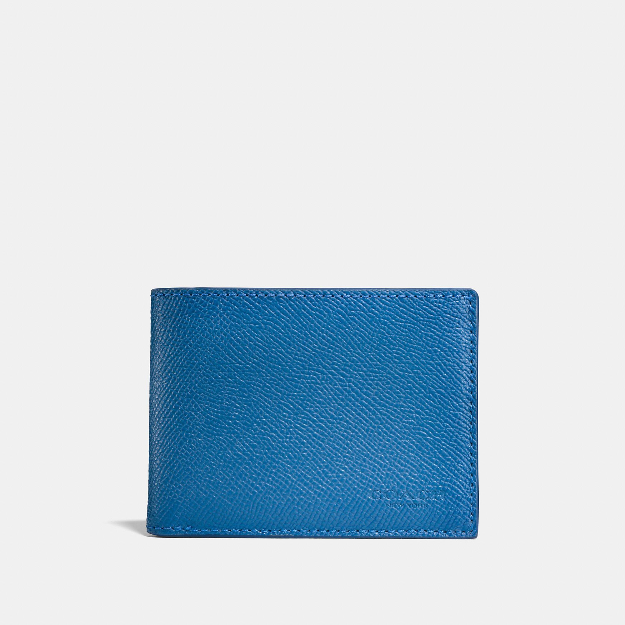 coach slim billfold wallet price