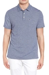 Vineyard Vines Solid Edgartown Classic Fit Polo Shirt In Deep Bay