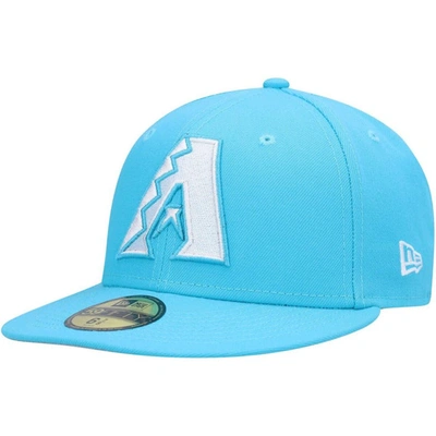 New Era Blue Arizona Diamondbacks Vice Highlighter Logo 59fifty Fitted Hat