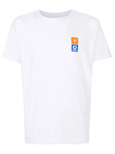 Osklen Graphic-print Detail T-shirt In White