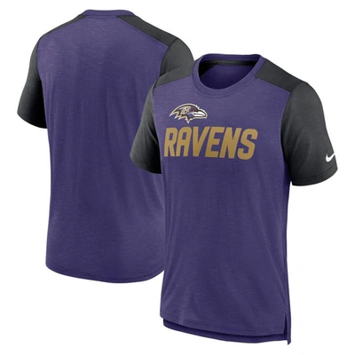 Nike Men's Color Block Team Name (nfl Baltimore Ravens) T-shirt In Purple