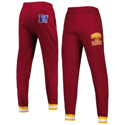 Starter Burgundy Washington Commanders Blitz Fleece Jogger Pants