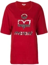 Isabel Marant Étoile Printed Logo T-shirt - Red