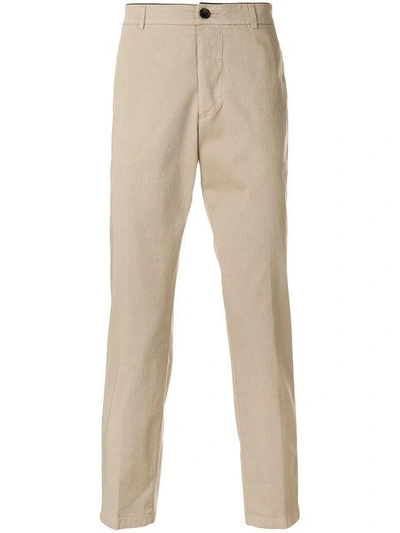 Department 5 Cropped Trousers In Neutrals
