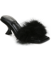 Circus Ny Circus By Sam Edelman Women's Florence Pom Pom Mule Sandals Women's Shoes In Black