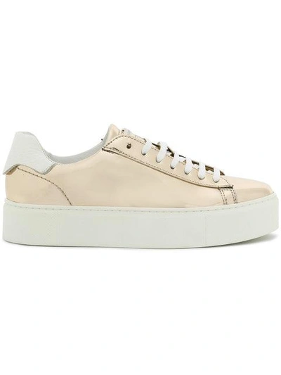 Dsquared2 Platform Low-top Sneakers - Metallic