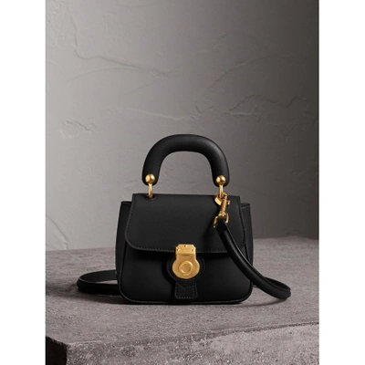 Burberry The Mini Dk88 Top Handle Bag In Black | ModeSens
