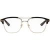 Gucci Wayfarer Framed Glasses In 002 Black