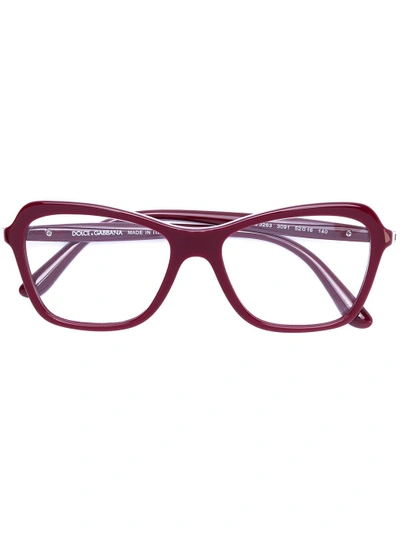 Dolce & Gabbana Square Frame Glasses