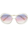 Chloé Round Oversized Sunglasses