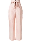 Semicouture Paperbag Trousers - Pink