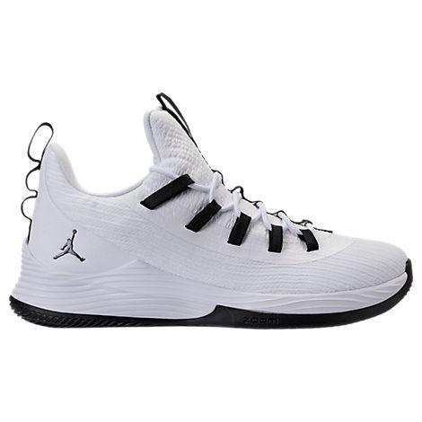 white jordan basketball shoes