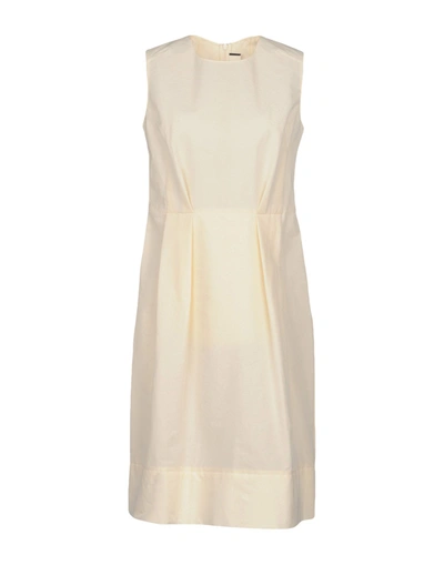 Marni Midi Dresses In Ivory