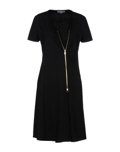 Ferragamo Knee-length Dresses In Black