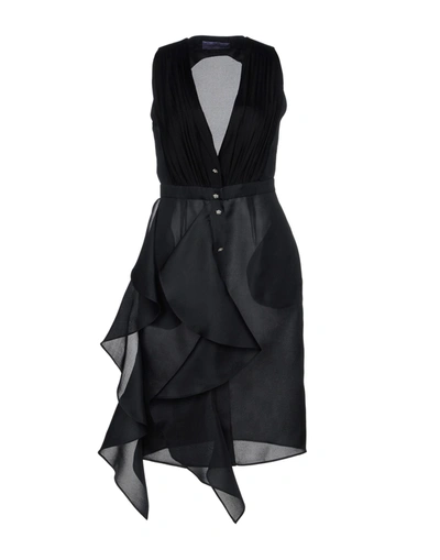 Emanuel Ungaro Knee-length Dress In Black