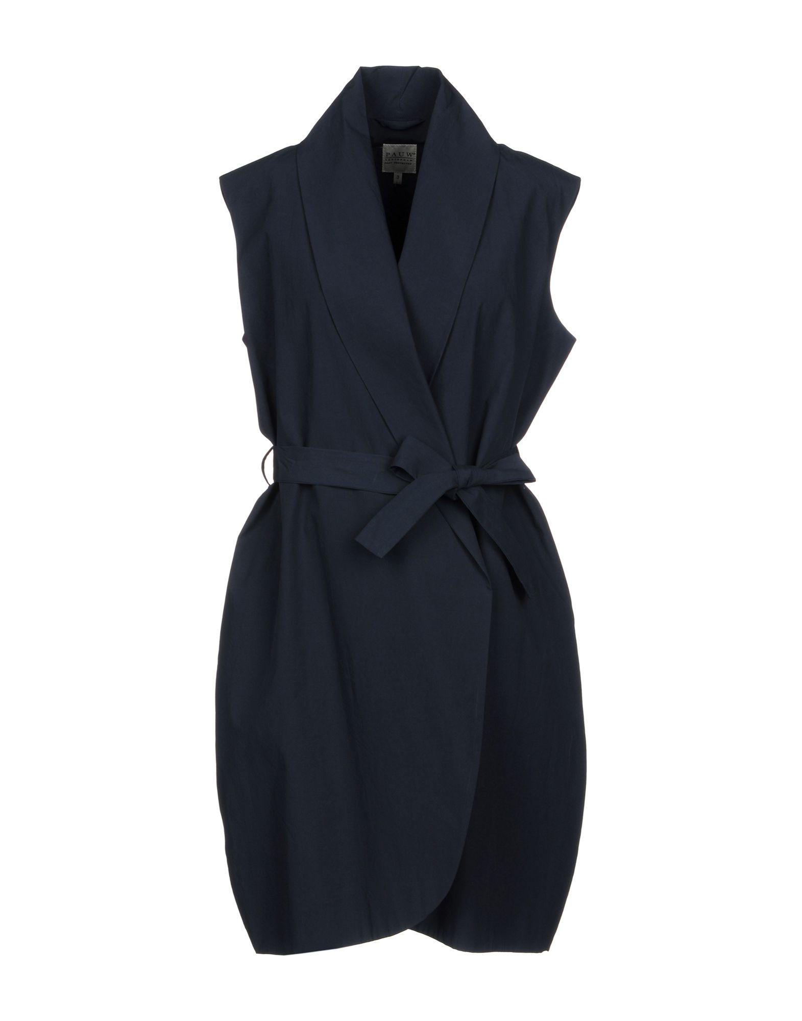 Pauw Short Dress In Dark Blue | ModeSens