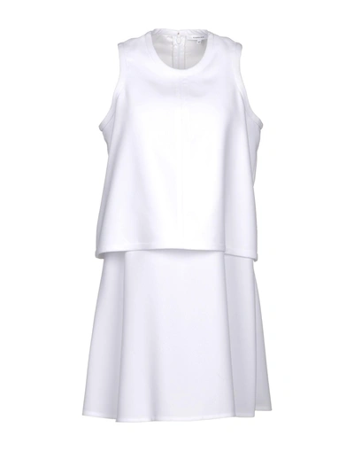 Carven Short Dress In White