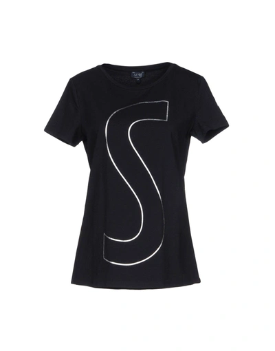 Armani Jeans T-shirt In Black