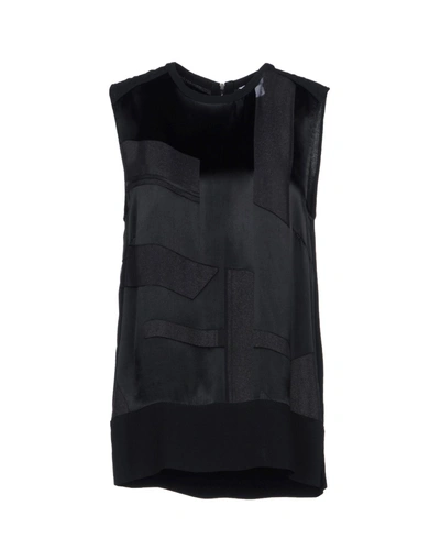 Helmut Lang Tops In Black