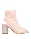 Tosca Blu Ankle Boots In Pink