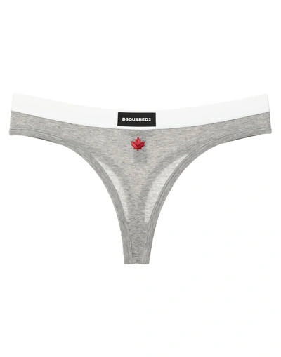 Dsquared2 Thongs In Light Grey