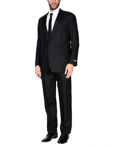 Brooks Brothers Suits In Black