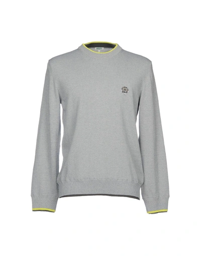 Kenzo Sweaters In Light Grey