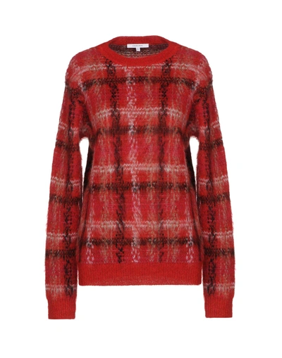 Carven Sweater In Brick Red