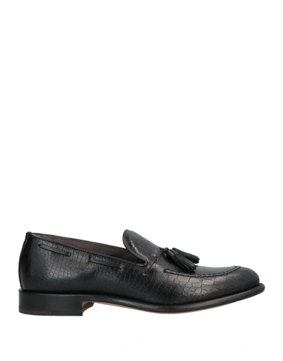 Pollini Loafers In Black