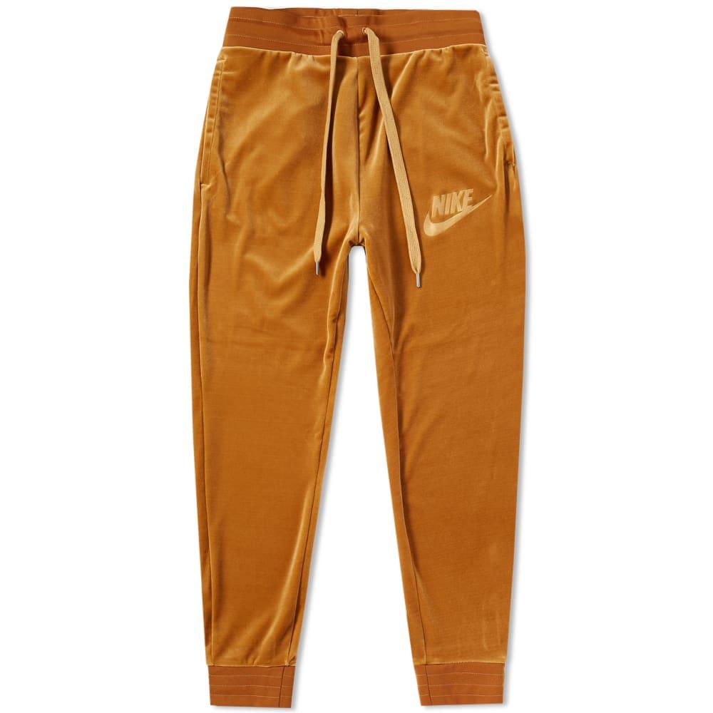 yellow velvet nike