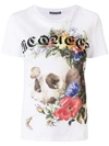 Alexander Mcqueen Dutch Masters T-shirt In White