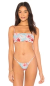 Frankies Bikinis Joy Top In Blue