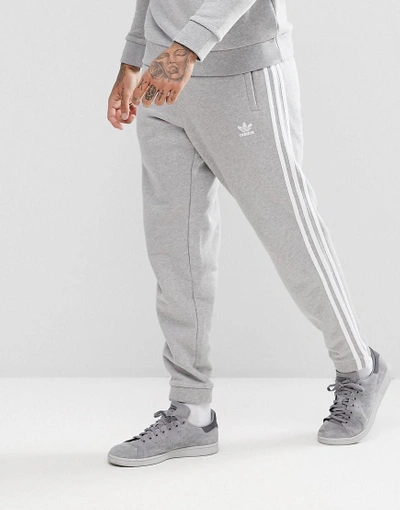 Adidas Originals Adicolor 3-stripe Sweatpants In Gray Cy4569 | ModeSens