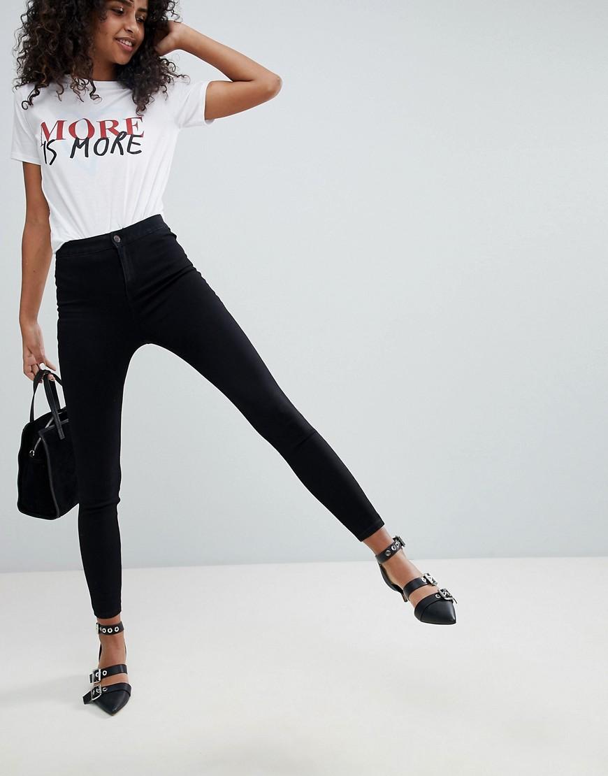 new look india jeans black