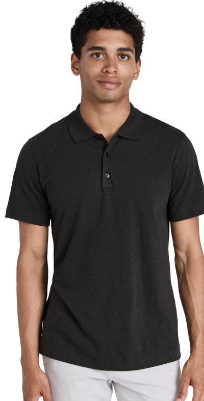 Theory Polo Shirts In Black