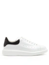 Alexander Mcqueen Raised-sole Low-top Leather Trainers In White Multi