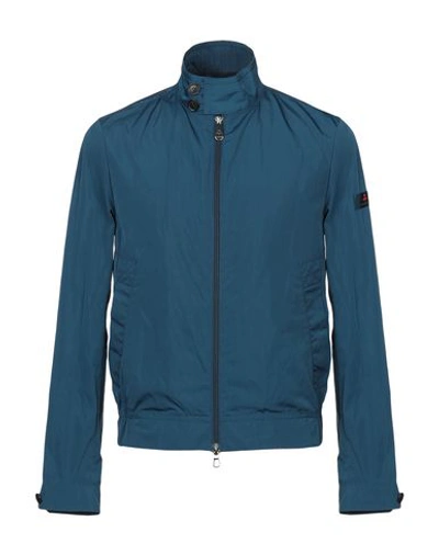 Peuterey Jackets In Slate Blue