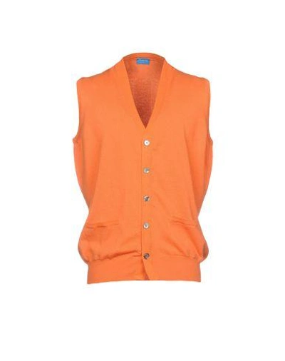 Drumohr Cardigan In Orange