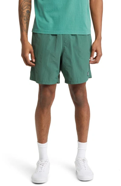 Obey Easy Eyes Nylon Short In Green