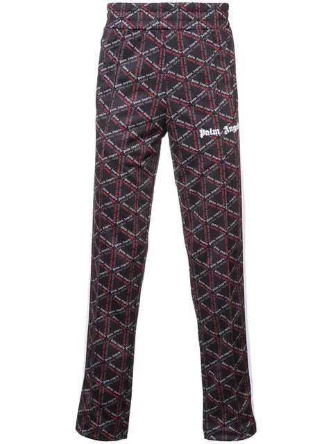palm angels monogram track pants