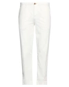 Hand Picked Pants In Bianco Ottico