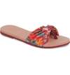 Havaianas You Saint Tropez Textile Print Cinched Sandals In Rose