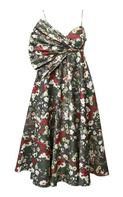 Anouki Multicolor Flower Print Dress In Floral