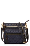 Mz Wallace Crosby Downtown Quilted Crossbody Bag In Dawn