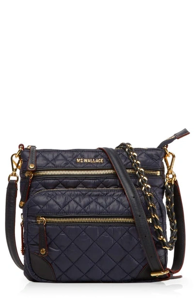 Mz Wallace Crosby Downtown Quilted Crossbody Bag In Dawn