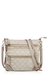 Mz Wallace Downtown Crosby Crossbody - Beige In Atmosphere