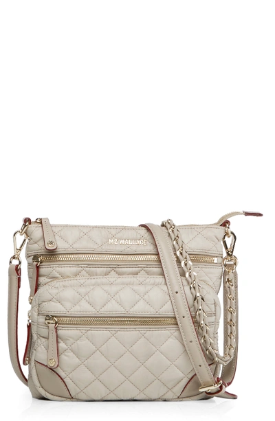 Mz Wallace Downtown Crosby Crossbody - Beige In Atmosphere