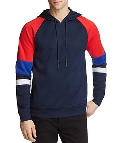 Pacific & Park Color-block Hooded Sweatshirt - 100% Exclusive In Navy