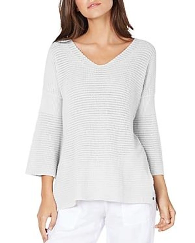 Michael Stars Bell Sleeve Sweater In White