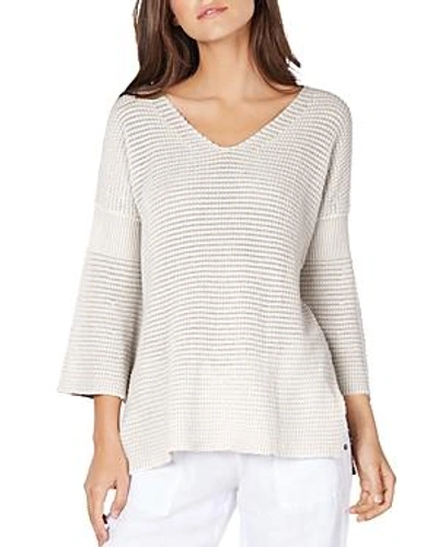 Michael Stars Bell Sleeve Sweater In Seashell